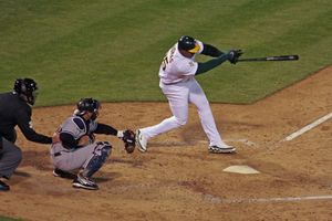 프랭크 토머스, 2006년 4월 3일 스윙 모습