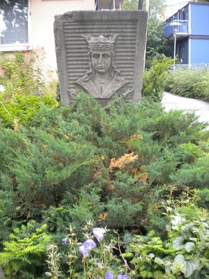 스톡홀름의 상징적인 수호성인인 성 에릭의 이미지