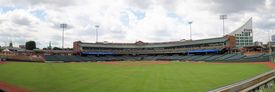 2021년 루이빌 슬러거 필드의 파노라마 사진