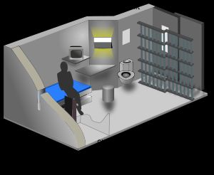 ADX 플로렌스의 일반적인 감방