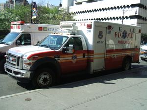 뉴욕시 소방국 Haz-Tac 구급차