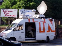 ITN 위성 중계차