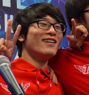 피글렛이 리그 오브 레전드 시즌 3 월드 챔피언십에 참가한 모습