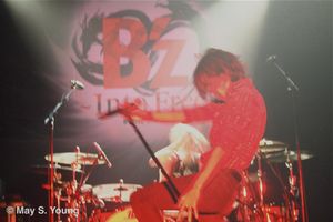 2012년 뉴욕에서 공연하는 B'z