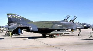 마틴이 추락했을 때 조종하던 기종인 196 TFS F-4C 63-7644