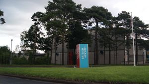 웨스트 요크셔 보스턴 스파에 위치한 대영 도서관 건물