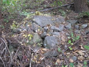 지리산의 무명 유격대원 돌무덤