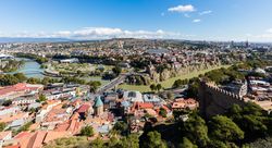 2016년의 옛 트빌리시 일부