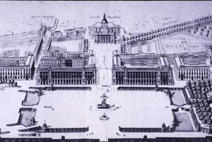 앙주 자크 가브리엘의 루이 15세 광장 계획 (1758)