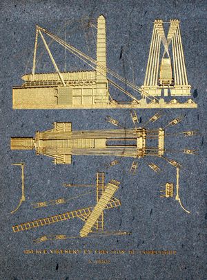 오벨리스크의 운반과 건립