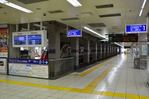 도부 이세사키선 승강장