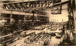 1915년 크루프 무기 공장