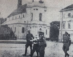 1939년 독일군에 의한 폴란드 사제의 처형