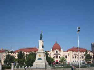 하얼빈 낭강 구의 소련 군인 기념비, 1945년 소련 붉은 군대에 의해 건설됨