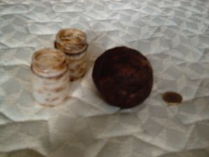 g}} 스페인 아편 덩어리