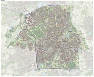 에인트호번(시)의 지형도, 2022