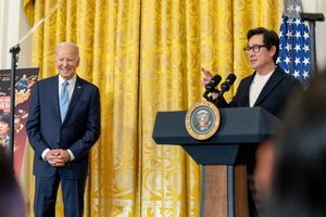 콴이 2023년 백악관에 방문