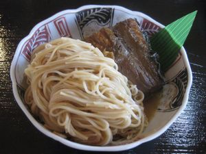 나가하마 명물 구운 고등어 소면