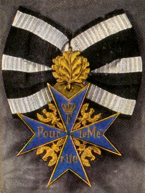 프로이센의 백엽 푸르 르 메리트 훈장