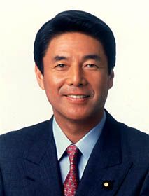 문부상으로 입각할 당시의 나카소네 히로후미.