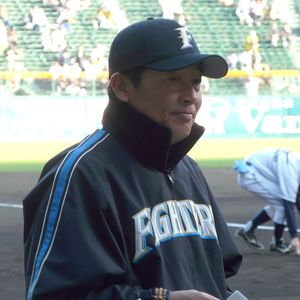 닛폰햄 감독 시절(2010년 5월 13일)