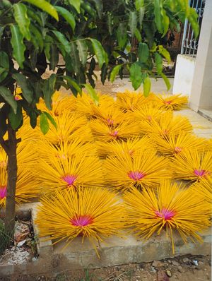 코어 막대 향 건조, 베트남