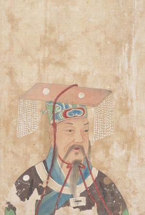 필라델피아 미술관에 소장된  1900년 경 앨범 명사 초상화에 묘사됨