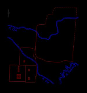 전국 시대 한단 고고학 유적 지도