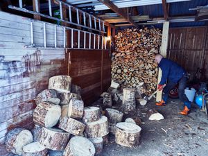 장작을 만드는 사람