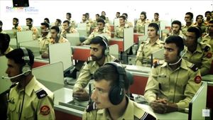 파키스탄 육군사관학교 생도들의 언어 랩 시간