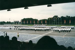 싱가포르 사관후보생 임관식