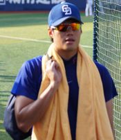 2011년 주니치 드래건스 시절 천웨이인