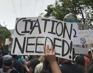 2017년 과학을 위한 행진의 포스터