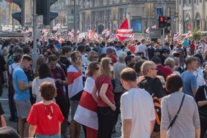 2020-21년 벨라루스 시위 — 민스크, 2020년 8월 30일