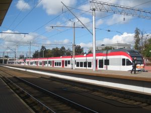 슈타들러 플리트(Stadler FLIRT) 열차, 민스크 기차역