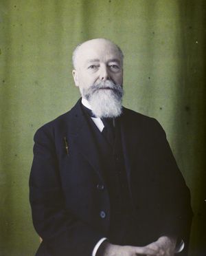 오토크롬 초상, 조르주 슈발리에, 1921