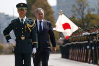 일본을 방문한 쇼이구 국방장관 (2017년 3월 19일)