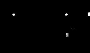 카리용의 종과 건반 사이의 연결 방법의 개량 전과 개량 후를 나타낸 것