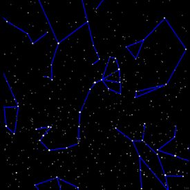 여러 관측 조건에서의 전갈자리