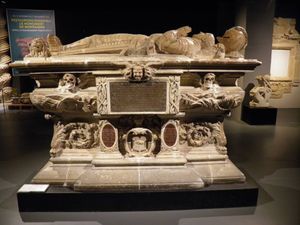 미셸 드 몽테뉴의 가묘, 아키텐 박물관, 보르도