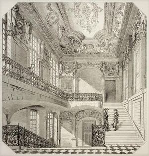 초기 대학건물 내부 (1850)