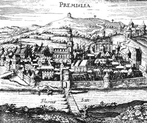17세기 초 프셰미실을 묘사한 그림