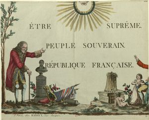 “최고 존재, 주권 국민, 프랑스 공화국”