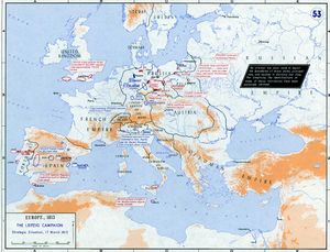 1813년 유럽의 전략적 상황