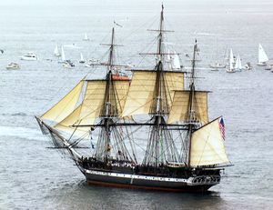 USS Constitution 항해 모습, 1997년