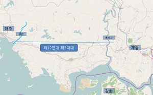 한국전쟁 직전, 제12연대 제3대대의 배치