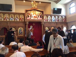 성 마리아·성 마르코 일본 콥트 정교회 (2017년 콥트 교황 방일 당시)