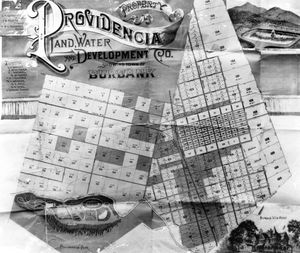 Providencia Land, Water & Development Co.가 구상한 버뱅크