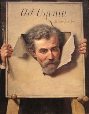 멜리에스가 그린 그림, c. 1883, 발라프-리하르츠 박물관, 쾰른, 독일.