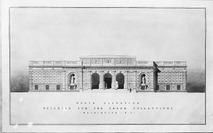 북쪽 건물 정면도